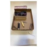 Box of Buttons and Knives