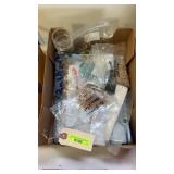 Box Of Jewelry And Scarf