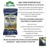 10 Bio-Tone Starter Organic Fertilizer-5 Oz Pack