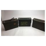 3- Metal Ammo Cans