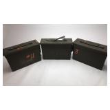3- Metal Ammo Cans