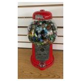 Gun Ball Machine Full Of Marbles