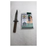 9-50cal Powerbelts, Bone Handle Knife