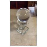 Glass Globe/ W Stand