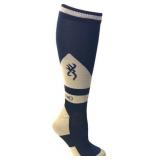 LG Browning Unisex Blue Socks-Calf Height