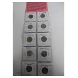 10 Westward Journey Nickle Set