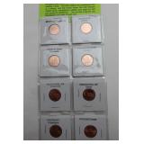 8 2009 Lincoln Cent Set