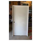 Door With Door Frame No Handles