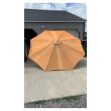 Deluxe Wooden Market Umbrella