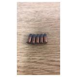 22 Short Rimfire Copper Case 5 Rounds