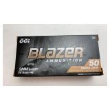 CCI - 9MM Luger 115 Gr. FMJ Bx 50 Rds