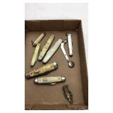 Box of Asst. Folding Knives
