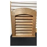 Wood Vent -23"w x 27"h