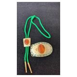 Belt Buckle And Neck Tie