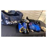 Soccer Goalie Set With Adidas Bag