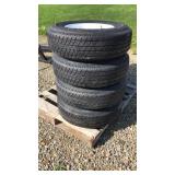 New Rainier ST 6 Hole Tire-ST 225 75R15