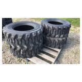 New Loadmax Skidsteer Tires 12-16.5 NHS 12 Ply