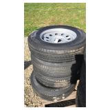 New Trailer King RST 5 Hole Trailer Tire-ST205-75