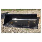 New Skidsteer Smooth Bucket  72"