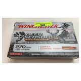 Winchester 270 Win, 130 Gr. Box 20
