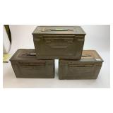 Military Ammo Boxes W/Front Latch