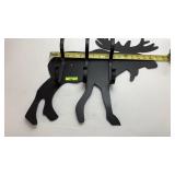 18" Wide "Moose" - Metal Coat Rack