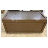 Large wood Storage Trunk 50" x 25"