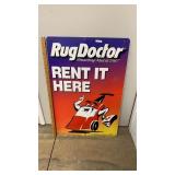Rug Doctor Metal 3 Sided Sign