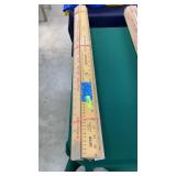 Approx. 24-25 Advertising Yard Sticks