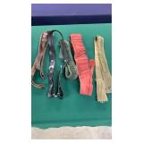 Assortment of Ammo & Leather Belts