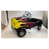 Modern Metal Pedal Car Good Cond.