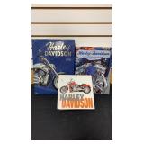 3- Harley Davidson Books