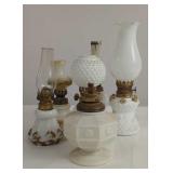 Mini Oil Lamps in White (6)