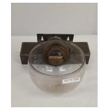 Unique Vintage Wall Hung Oil Lamp