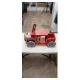 Vintage Wood/Tin Toy Train 553