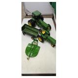 Large Model John Deere Tractors w/Equipment