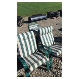 4- Patio Chairs w/ Cushions