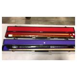 2 Pool Sticks