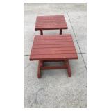2- Patio End Tables (Treated Lumber)