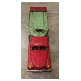 Vintage Metal Truck with Flatbed