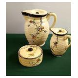 Hand Painted in Japan Pitcher Set