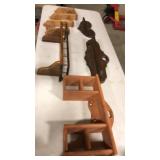 5 Wooden Shelves