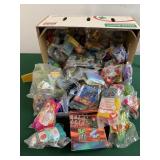 Box Full Early McDonalds Toys-Variety