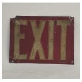 Vintage EXIT Sign