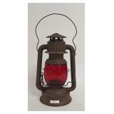 D-Light Railroad Lantern w/Red Glass