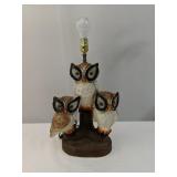 Owl Electric Lamp