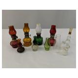 Miniature Oil Lamps and Globes