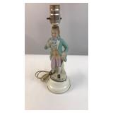 Ceramic Table Lamp, Metal Base