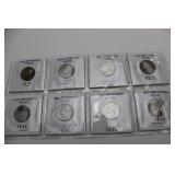 8 Old Jefferson Nickles