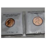 Uncirculated Wheat Cents